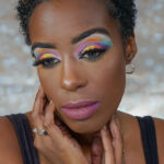 colourful eye makeup