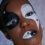 ying yang makeup