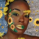 sunflower makeup